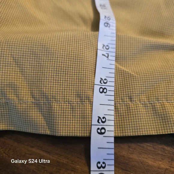 Kuhl Eluxer Yellow Button Up Men's Shirt - Picture 10 of 10